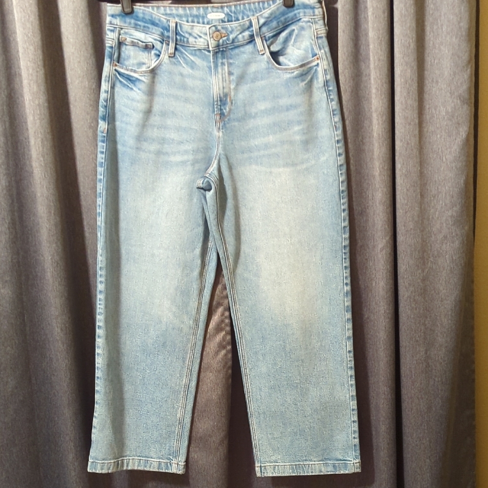 Old Navy Light Wash Mid Rise Jeans EUC